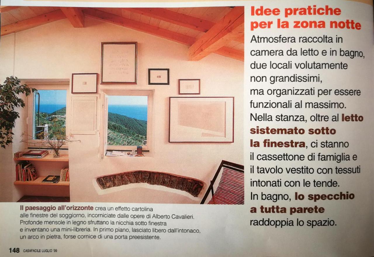 Cottage La Casa Del Pittore Reggimonti Bagian luar foto