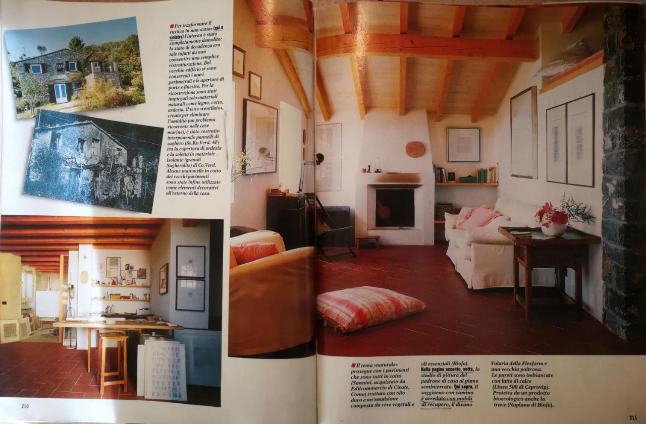 Cottage La Casa Del Pittore Reggimonti Bagian luar foto