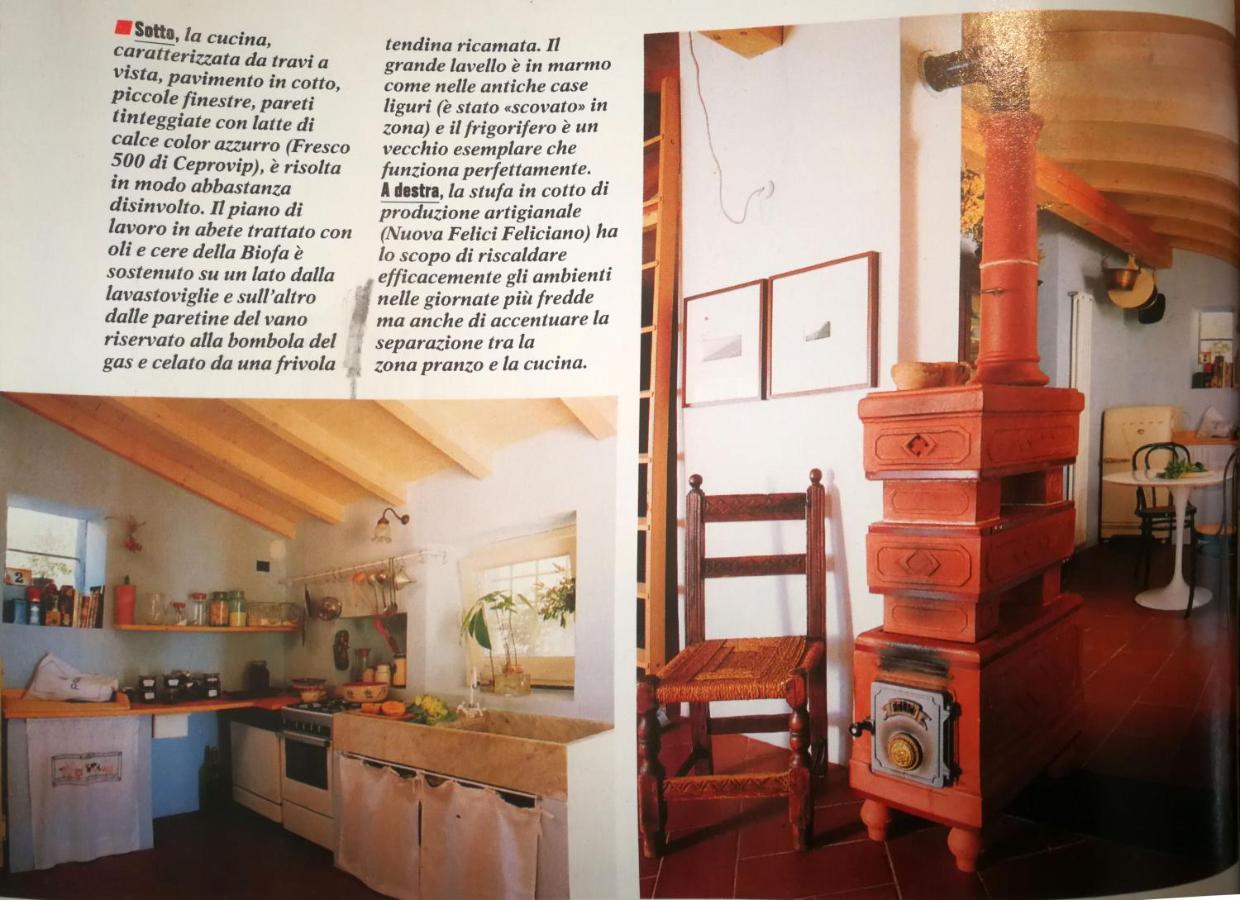 Cottage La Casa Del Pittore Reggimonti Bagian luar foto